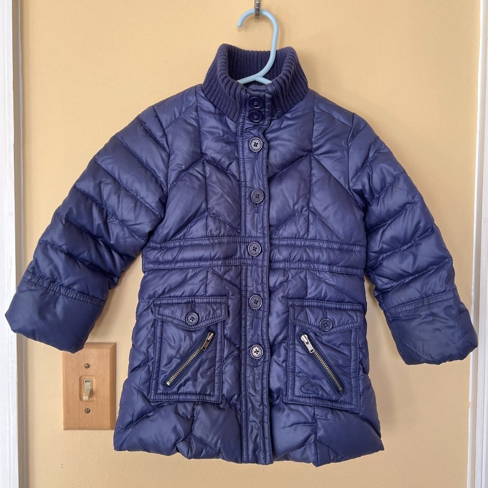 Little Marc Jacobs Blue Little Kids Puffer Jacket Size 2